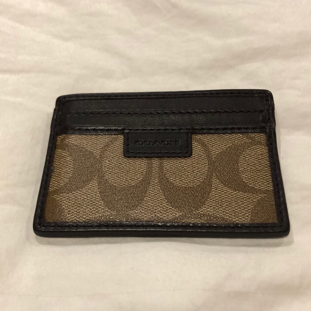 Coach card wallet